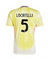 Juventus Manuel Locatelli #5 Bortedrakt 2024-25 Korte ermer